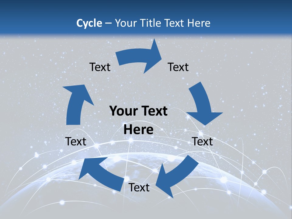 Part Technology Switch PowerPoint Template