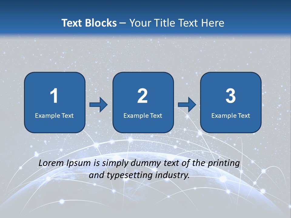 Part Technology Switch PowerPoint Template