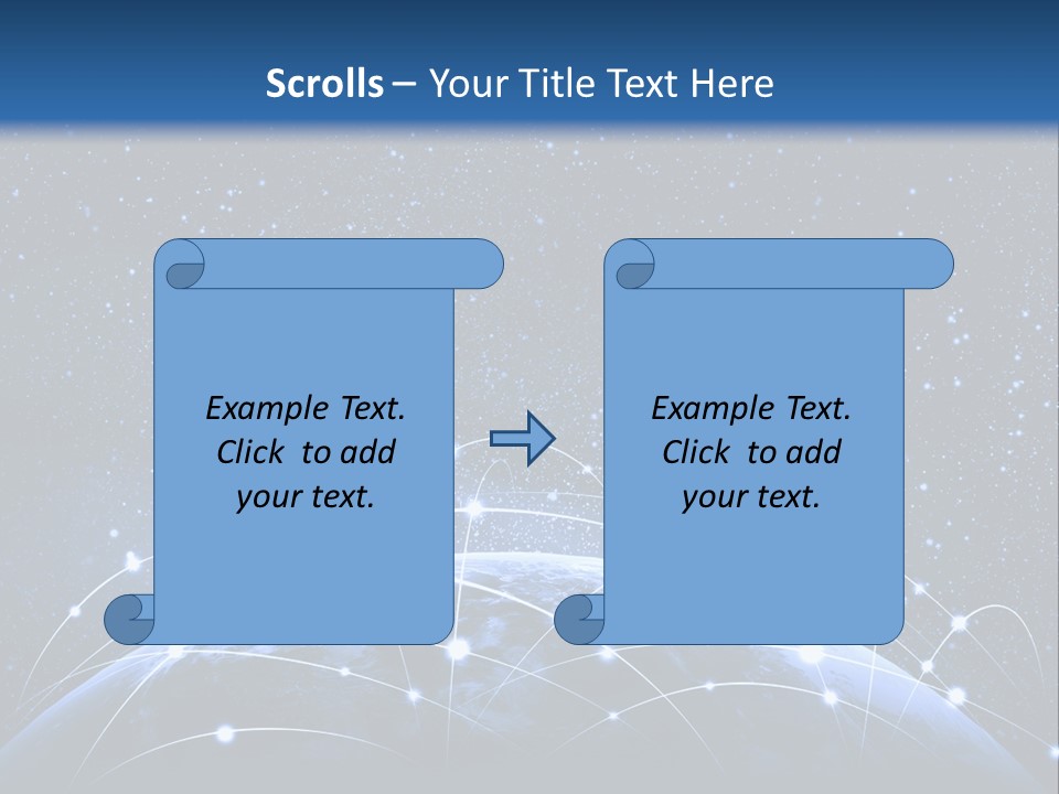 Part Technology Switch PowerPoint Template