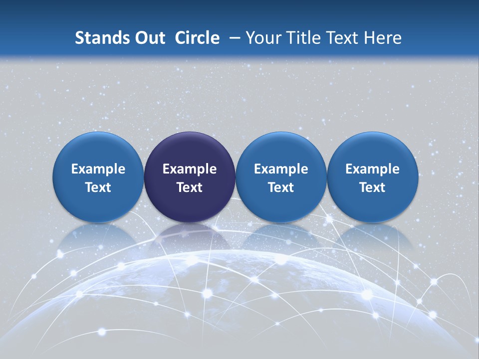 Part Technology Switch PowerPoint Template