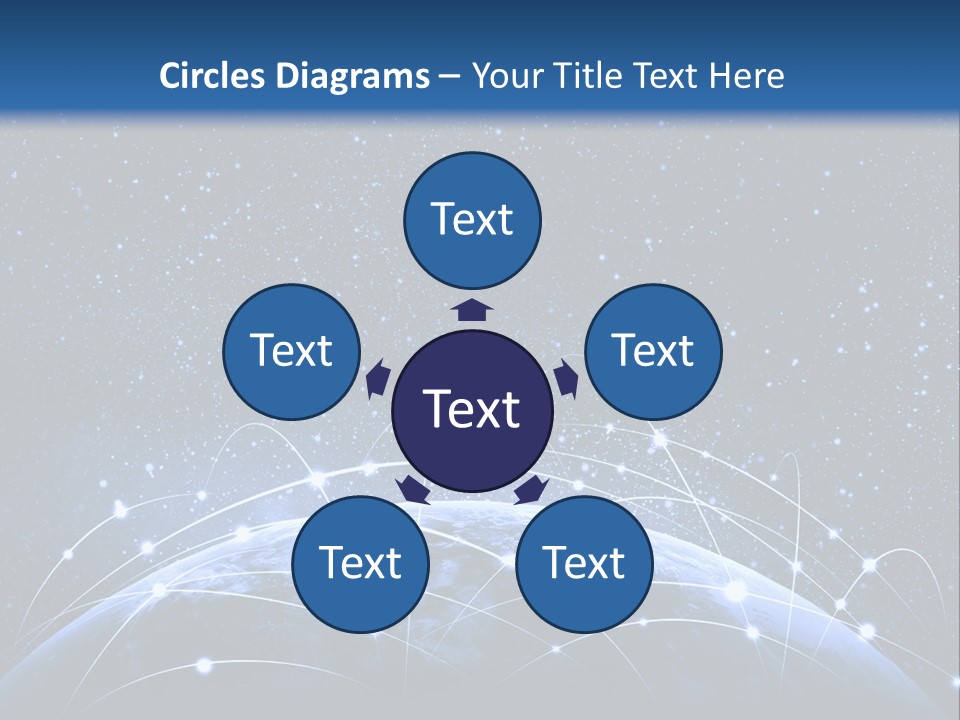 Part Technology Switch PowerPoint Template