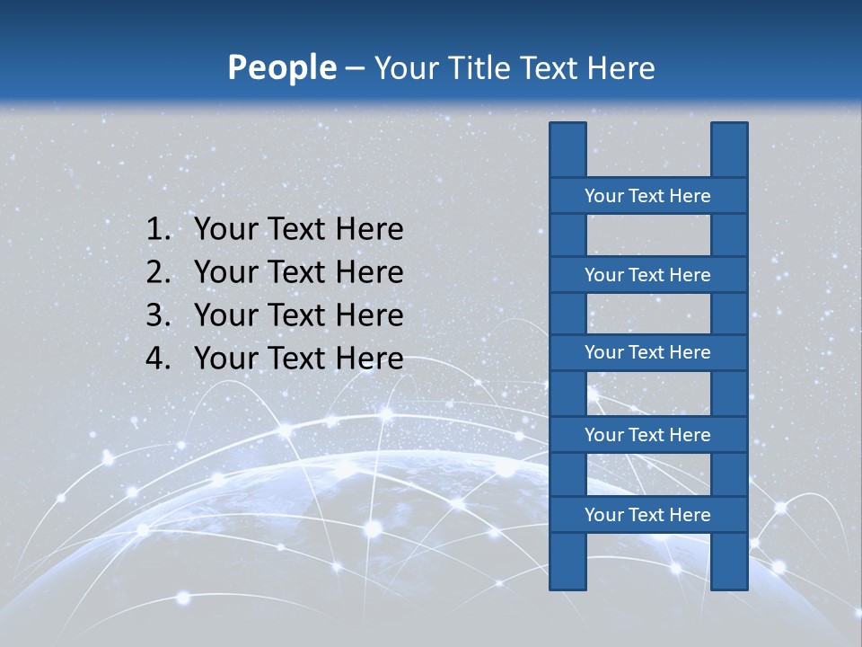 Part Technology Switch PowerPoint Template