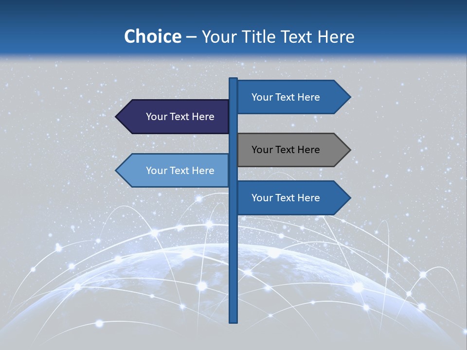 Part Technology Switch PowerPoint Template