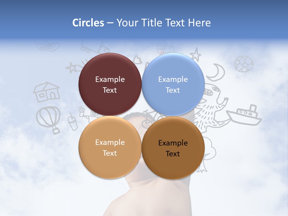 Cold Energy White PowerPoint Template