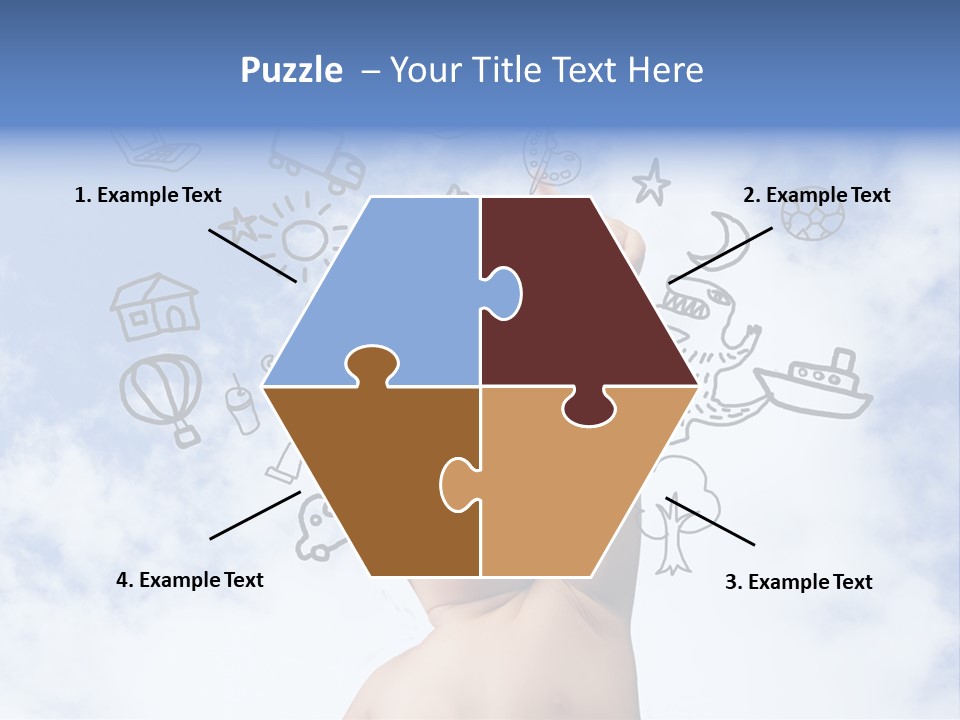 Cold Energy White PowerPoint Template