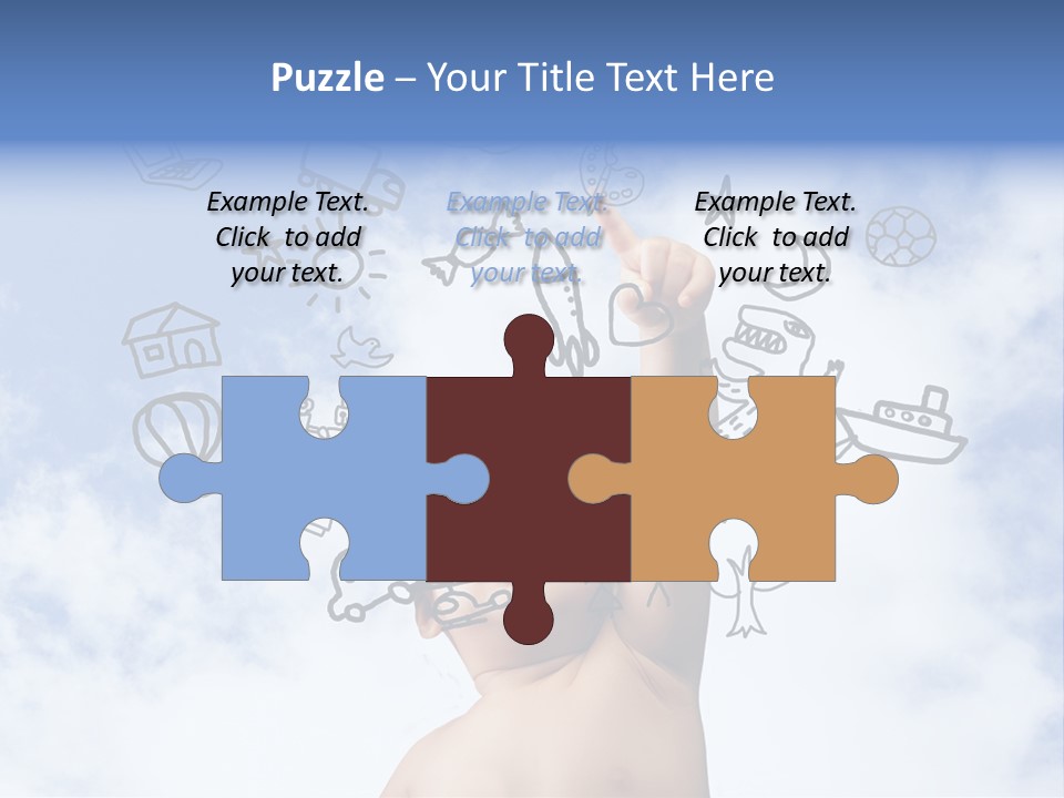 Cold Energy White PowerPoint Template