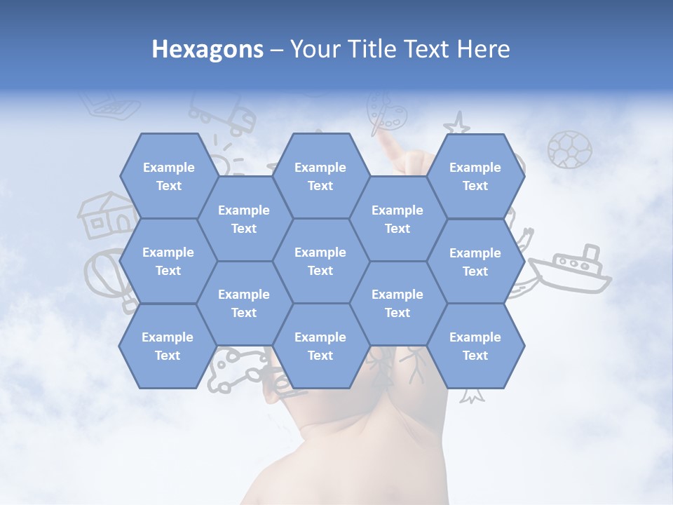 Cold Energy White PowerPoint Template