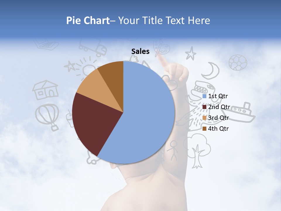 Cold Energy White PowerPoint Template