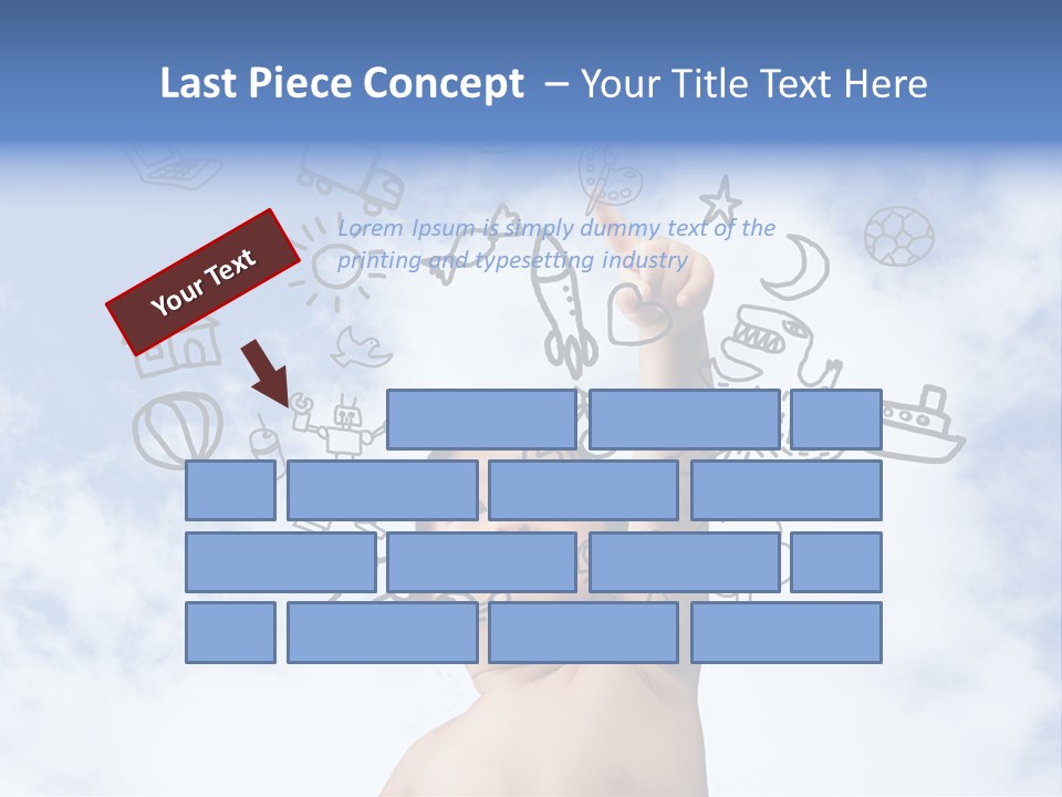 Cold Energy White PowerPoint Template