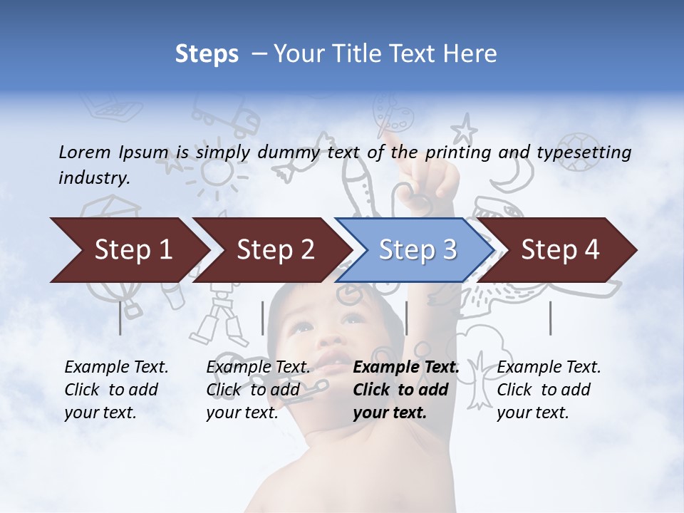 Cold Energy White PowerPoint Template