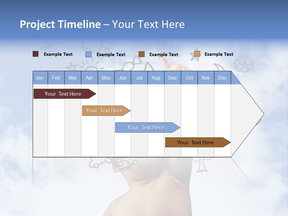 Cold Energy White PowerPoint Template