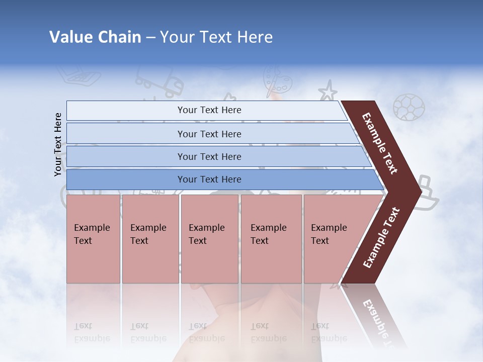 Cold Energy White PowerPoint Template