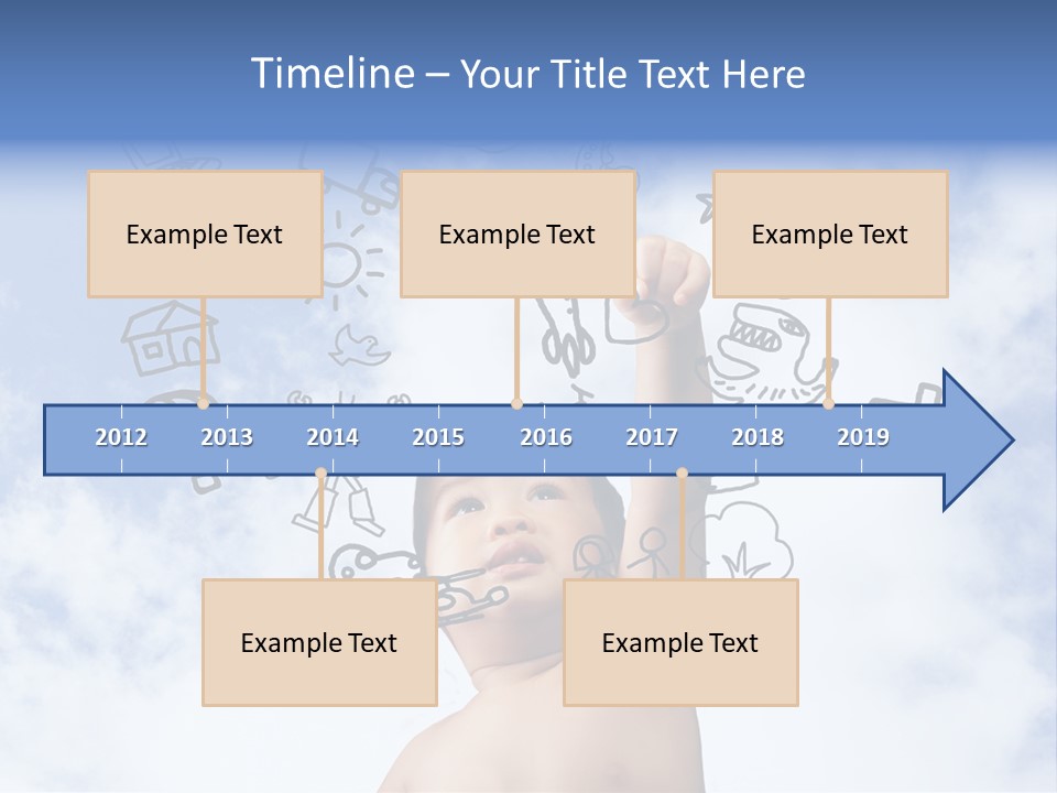 Cold Energy White PowerPoint Template