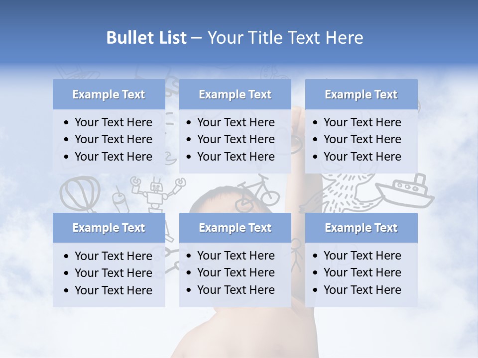 Cold Energy White PowerPoint Template