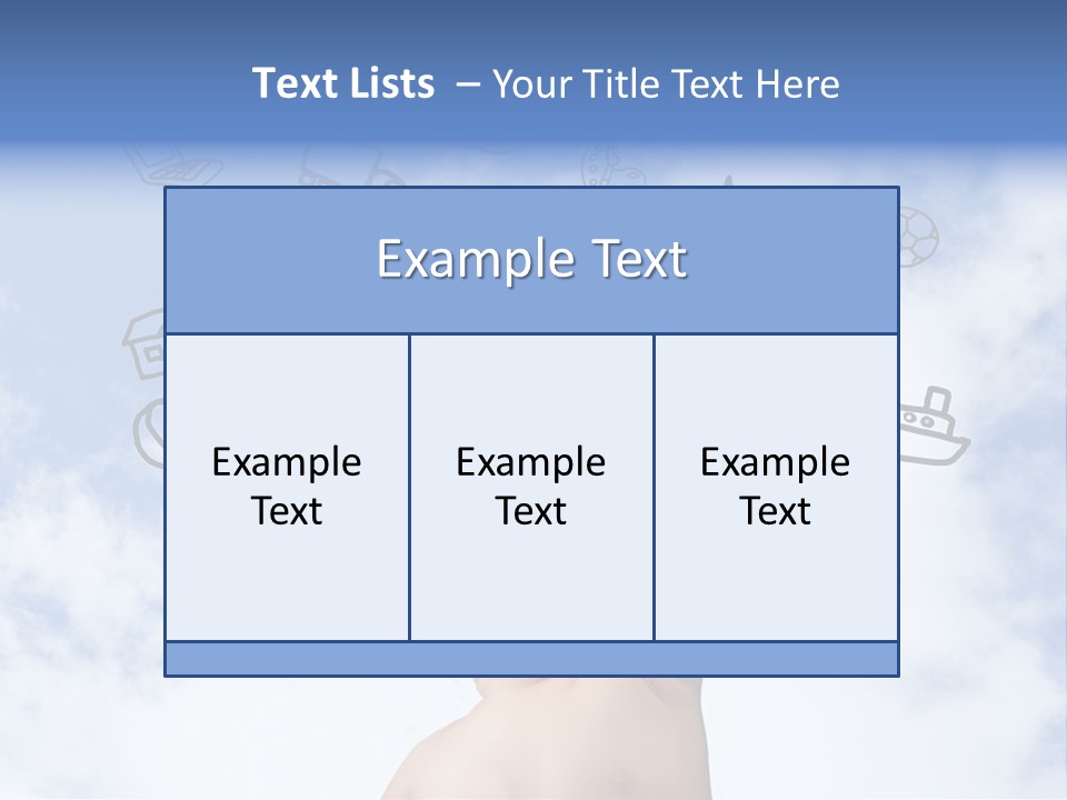 Cold Energy White PowerPoint Template