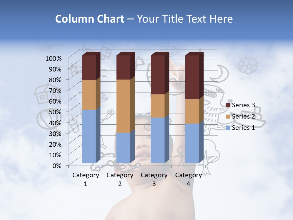 Cold Energy White PowerPoint Template