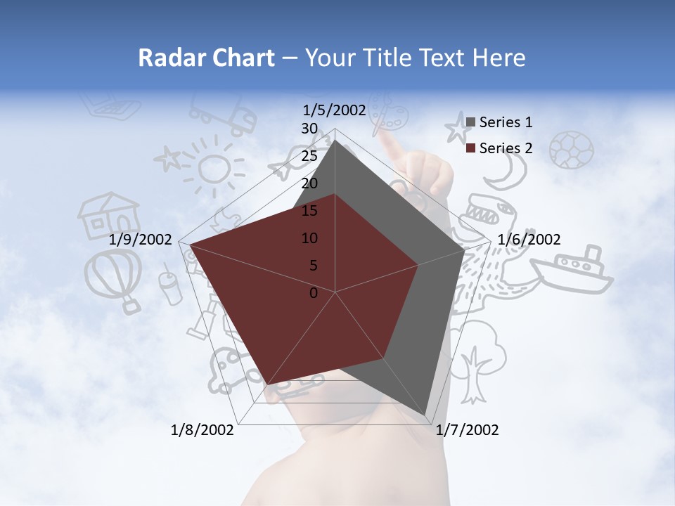Cold Energy White PowerPoint Template