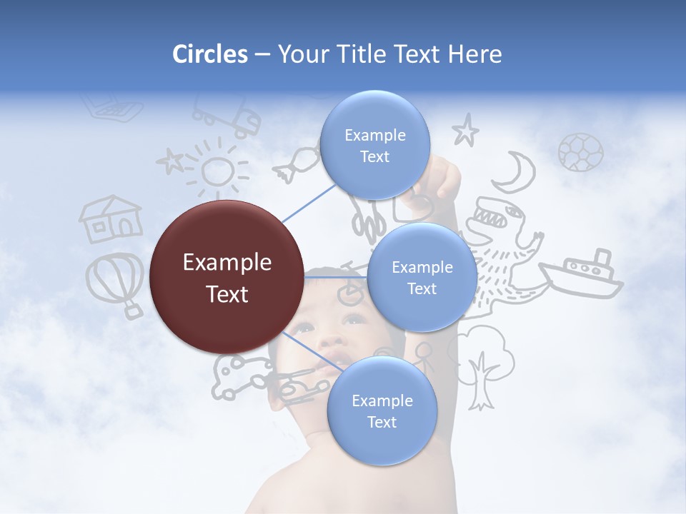 Cold Energy White PowerPoint Template