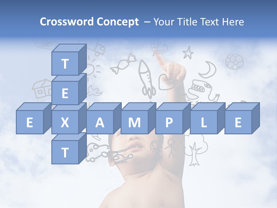 Cold Energy White PowerPoint Template