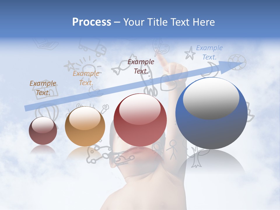 Cold Energy White PowerPoint Template