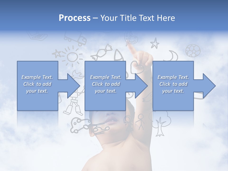 Cold Energy White PowerPoint Template