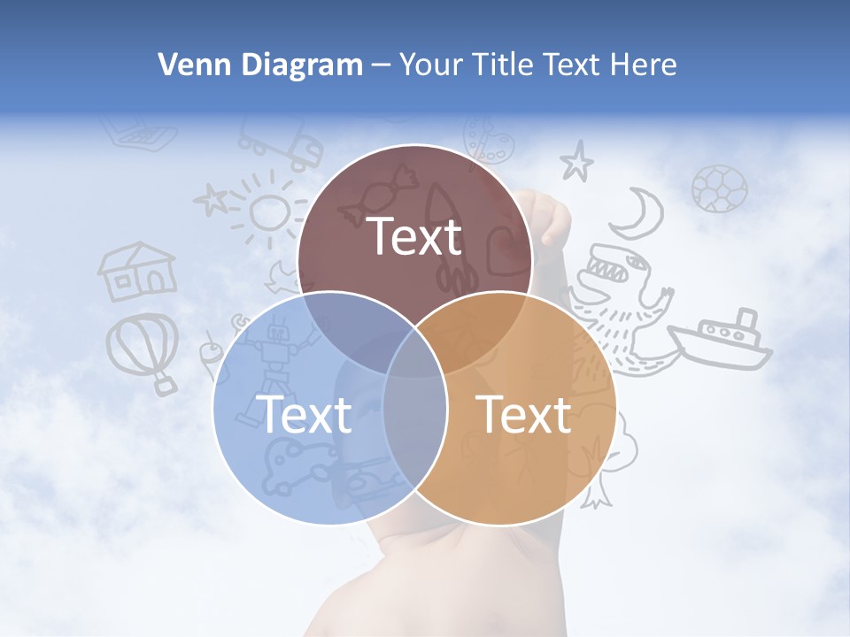 Cold Energy White PowerPoint Template