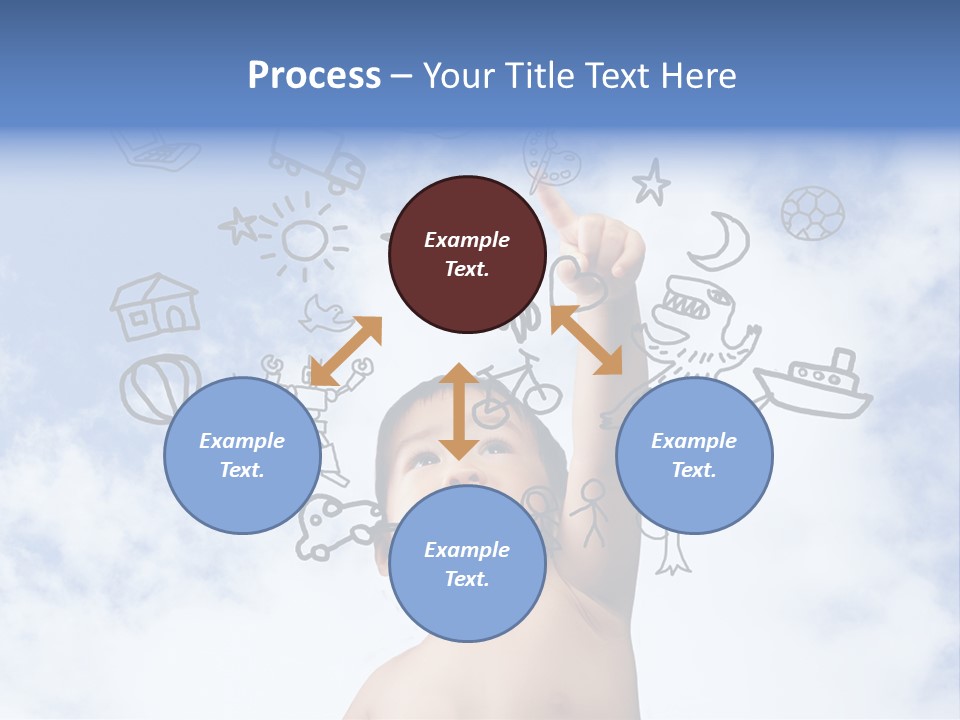 Cold Energy White PowerPoint Template