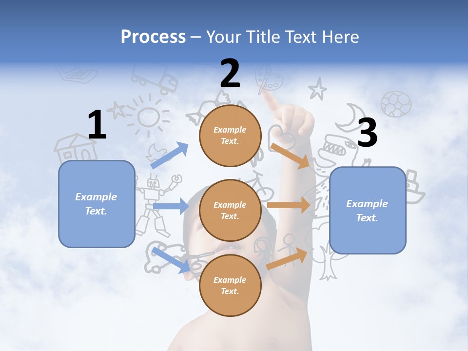 Cold Energy White PowerPoint Template