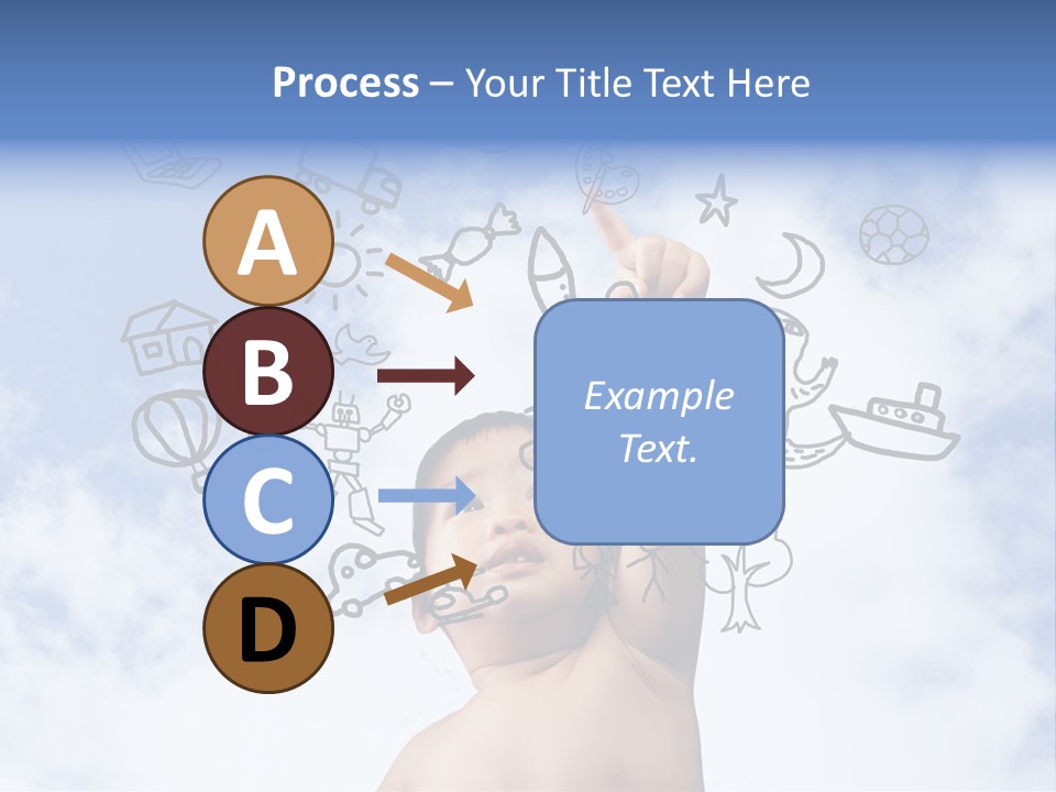 Cold Energy White PowerPoint Template