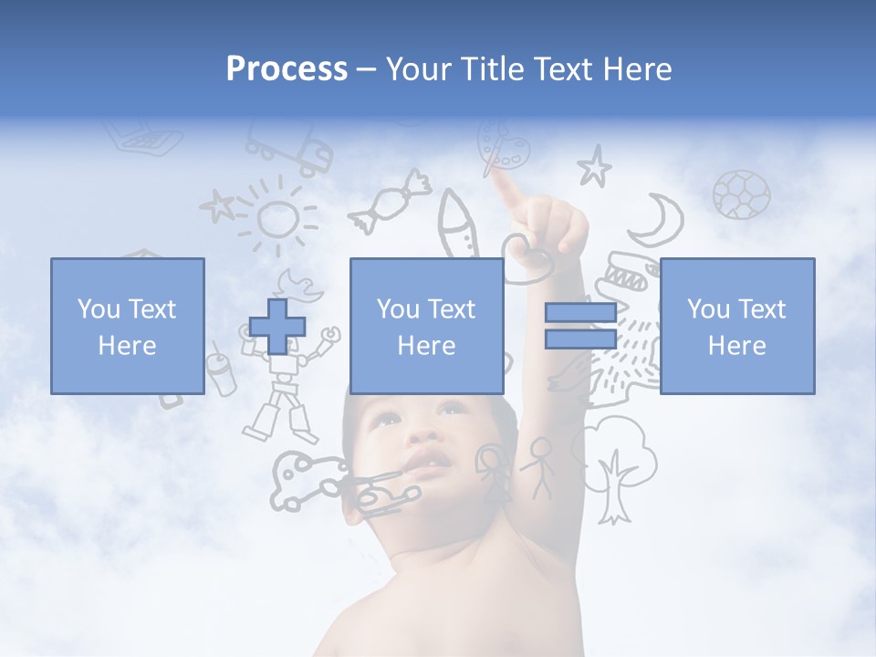 Cold Energy White PowerPoint Template