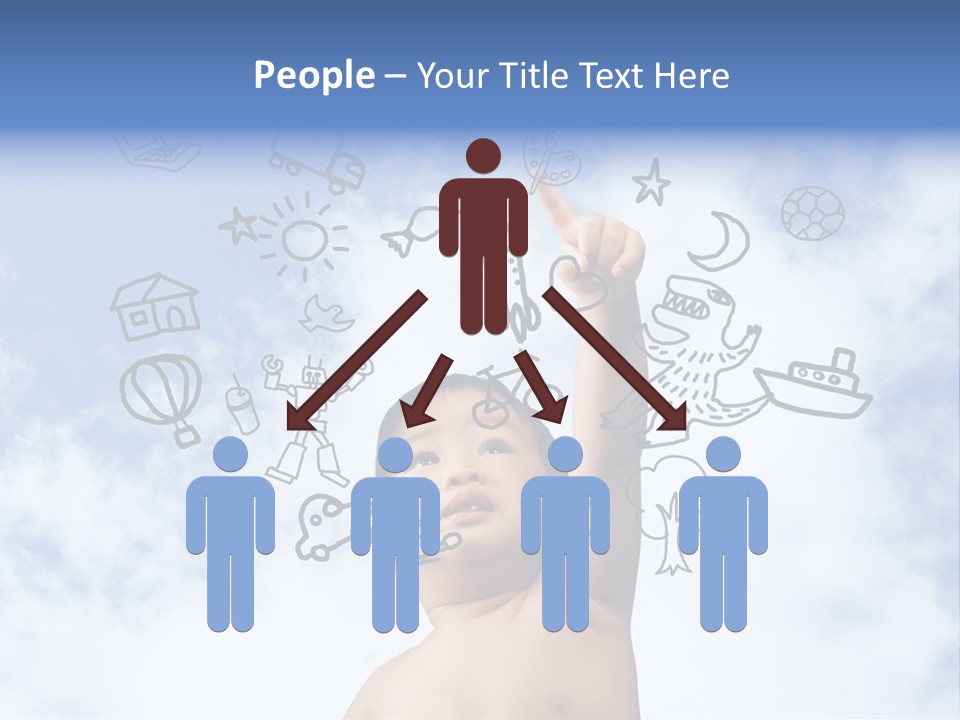 Cold Energy White PowerPoint Template