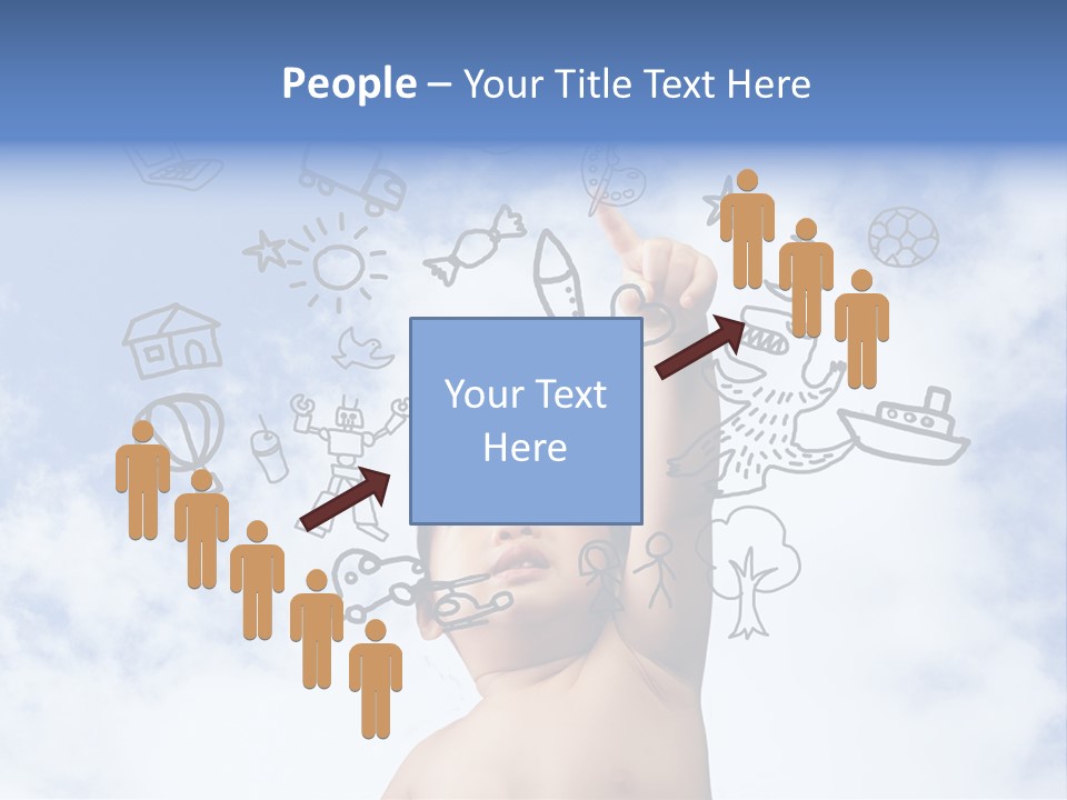 Cold Energy White PowerPoint Template