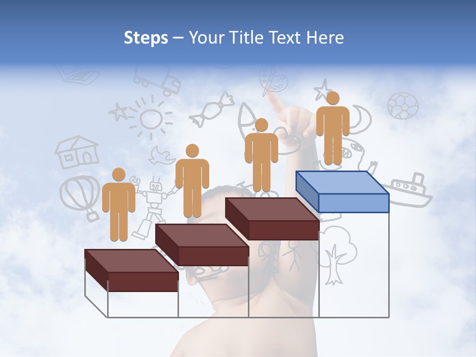 Cold Energy White PowerPoint Template