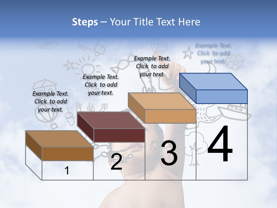 Cold Energy White PowerPoint Template