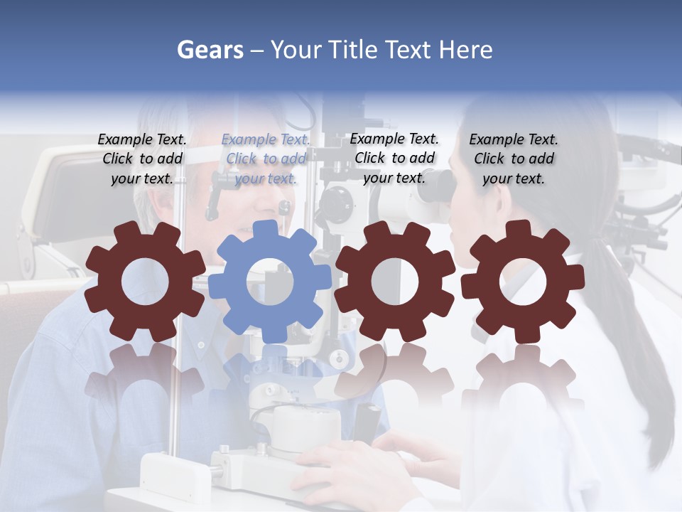 Cold Switch White PowerPoint Template