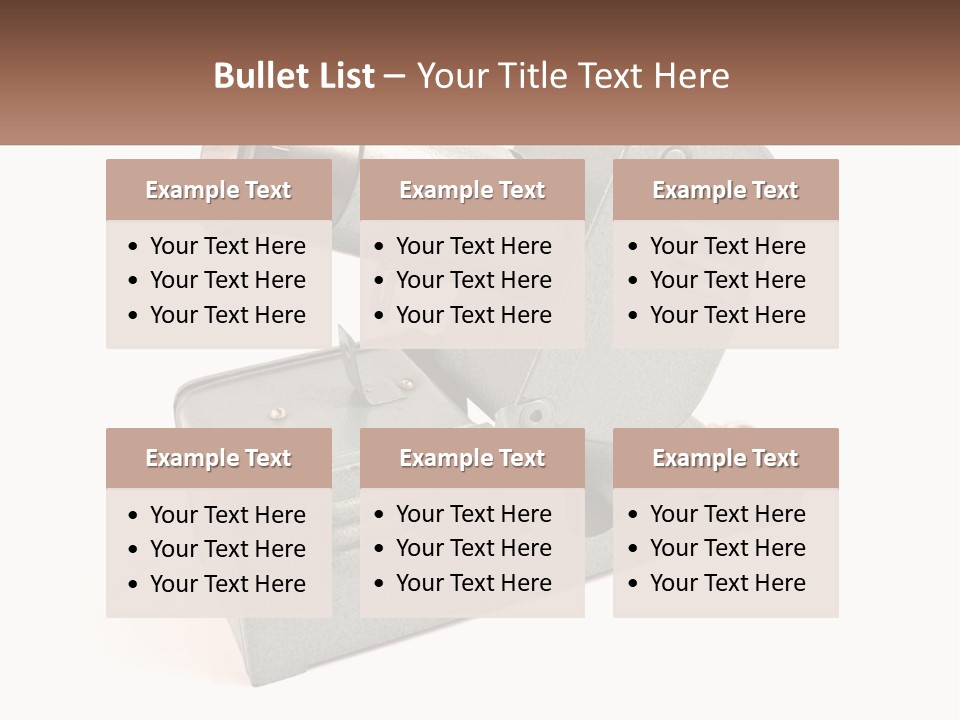 Unit Home Power PowerPoint Template