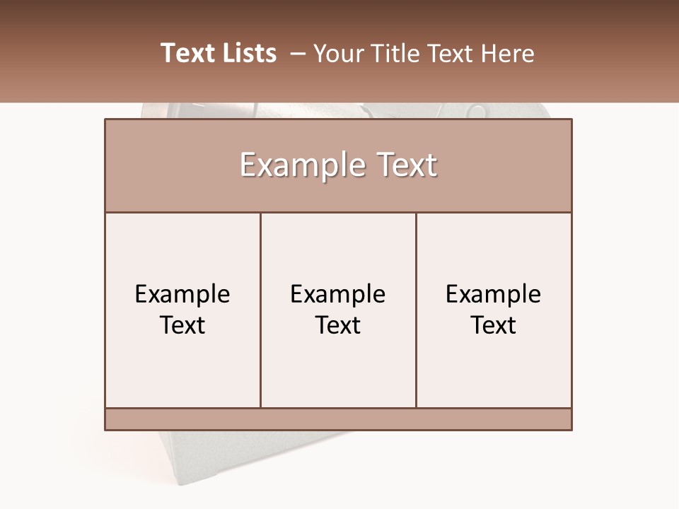 Unit Home Power PowerPoint Template