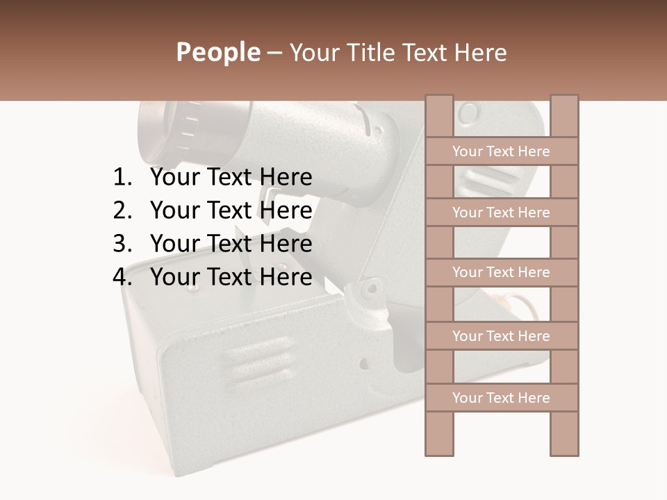 Unit Home Power PowerPoint Template