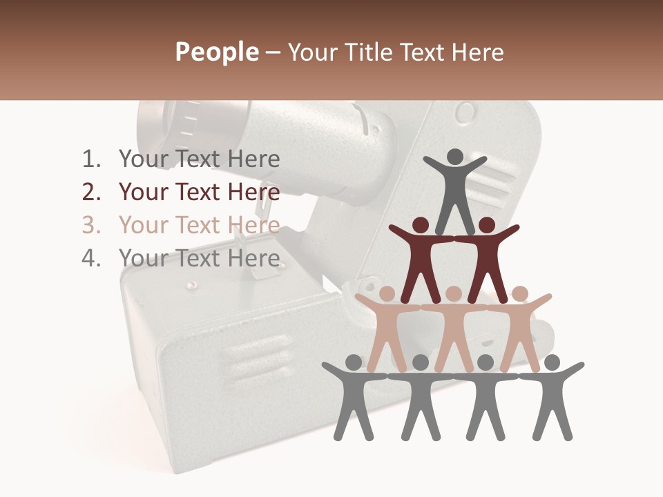 Unit Home Power PowerPoint Template