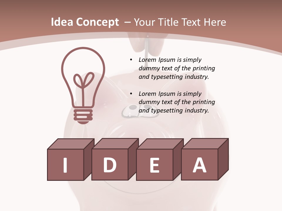 House Heat System PowerPoint Template