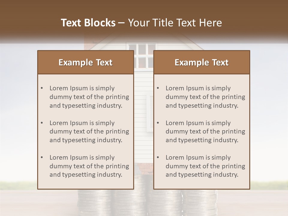 Air Electricity Home PowerPoint Template