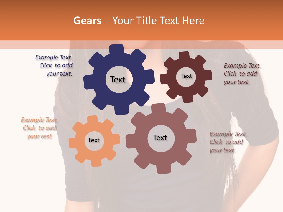 Power Technology White PowerPoint Template