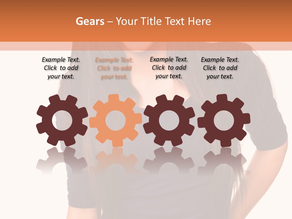 Power Technology White PowerPoint Template