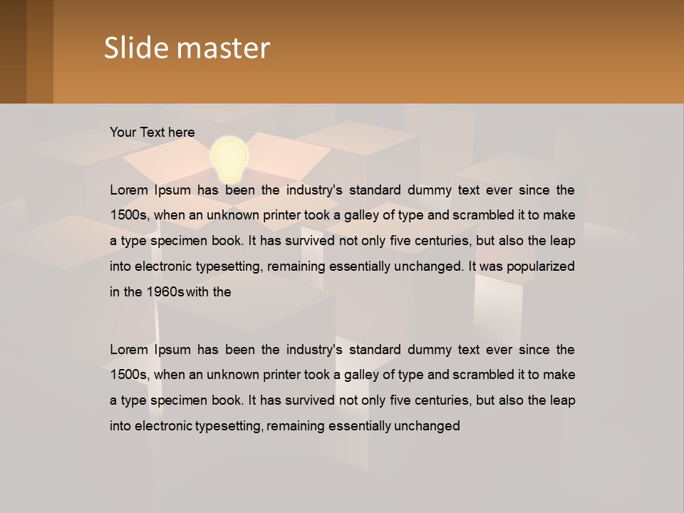Electricity Supply System PowerPoint Template