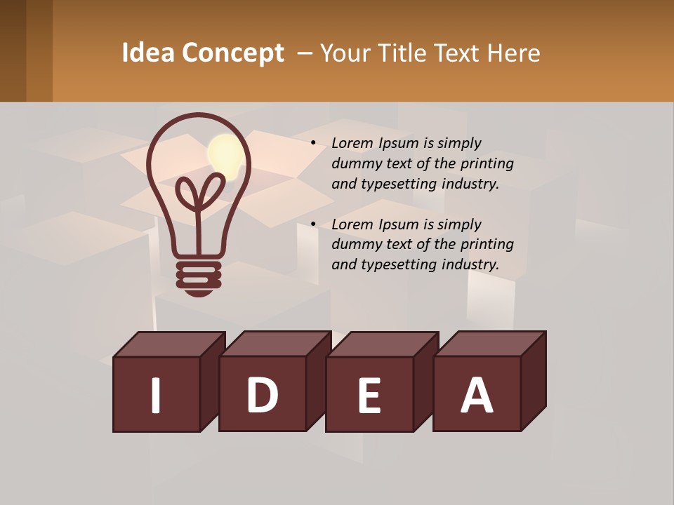 Electricity Supply System PowerPoint Template