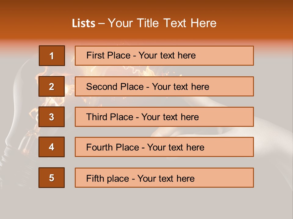 Cooling White Ventilation PowerPoint Template