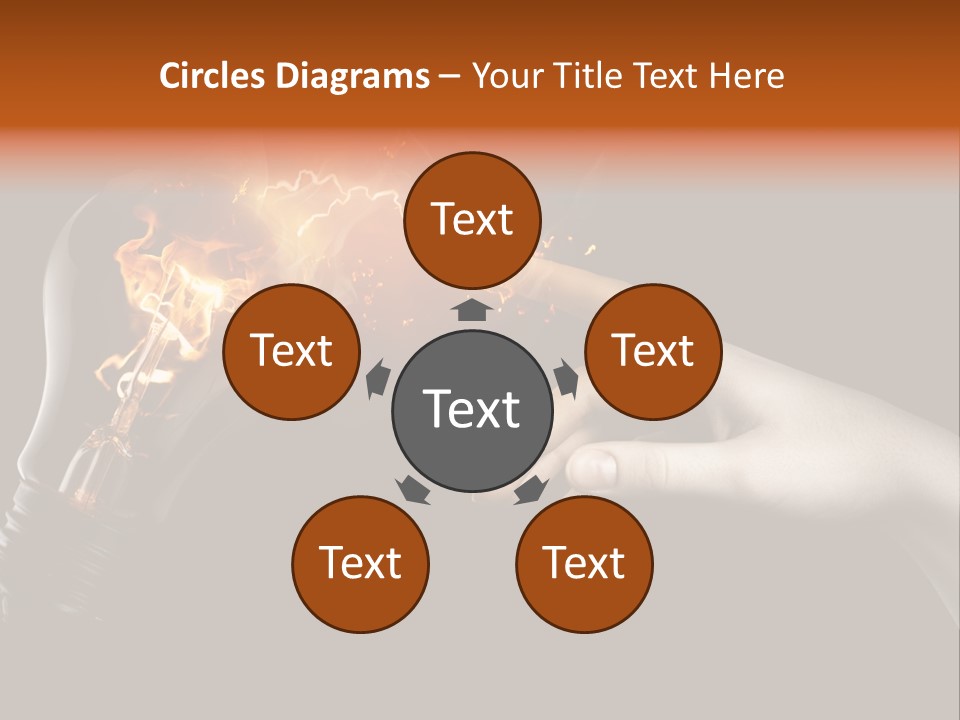 Cooling White Ventilation PowerPoint Template