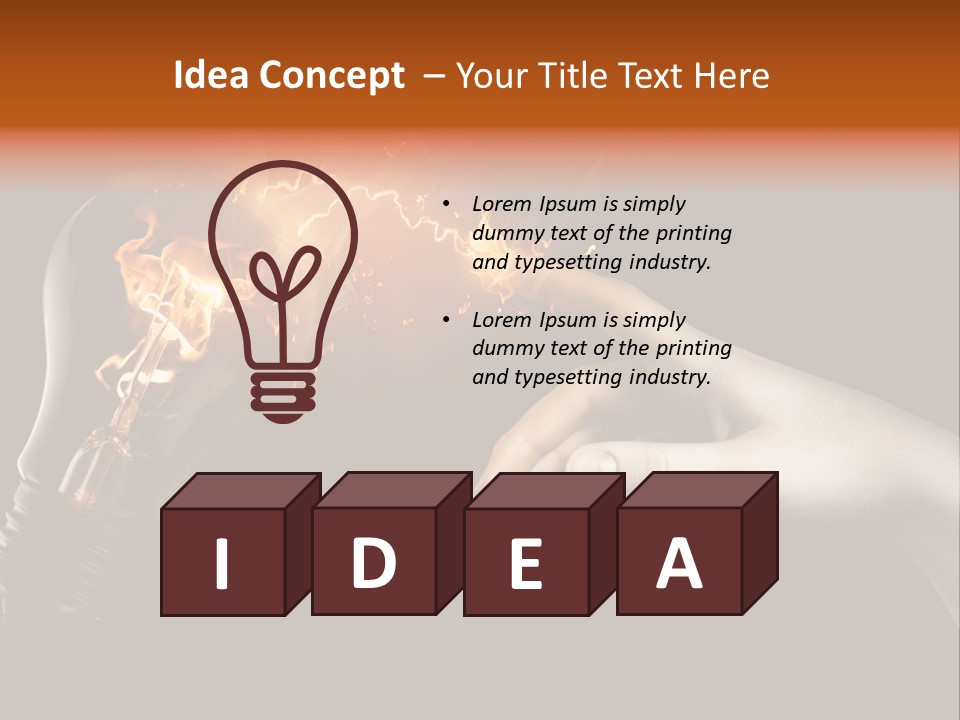Cooling White Ventilation PowerPoint Template