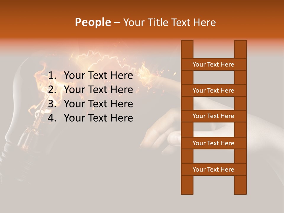 Cooling White Ventilation PowerPoint Template
