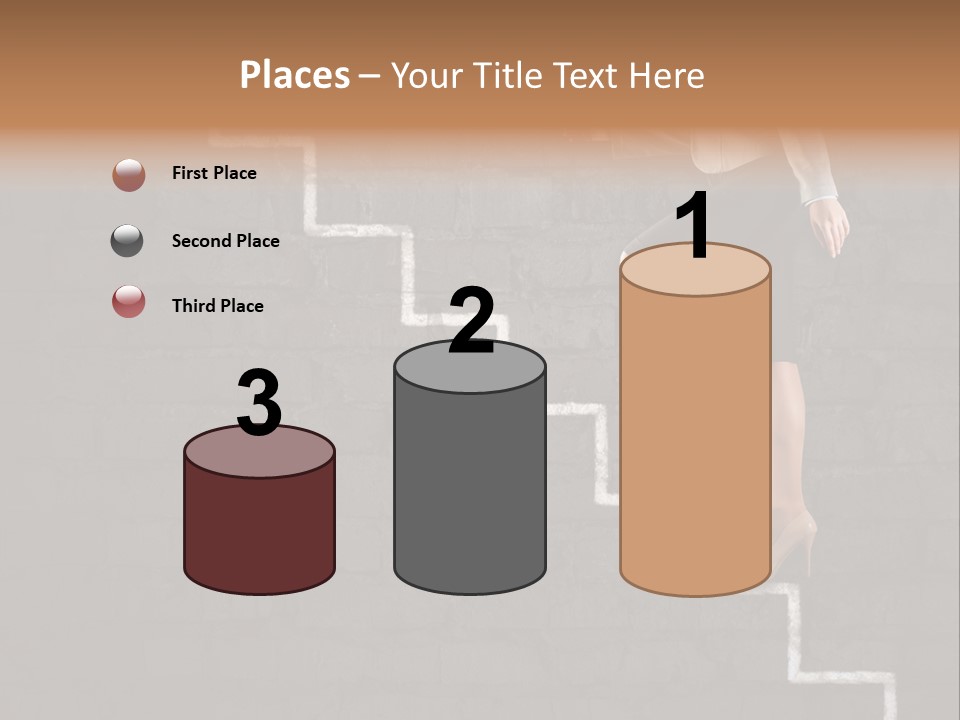 White Cool Unit PowerPoint Template